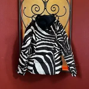 Bogner Jackets Coats Bogner Zebra Stripe Snowboardski Jacket